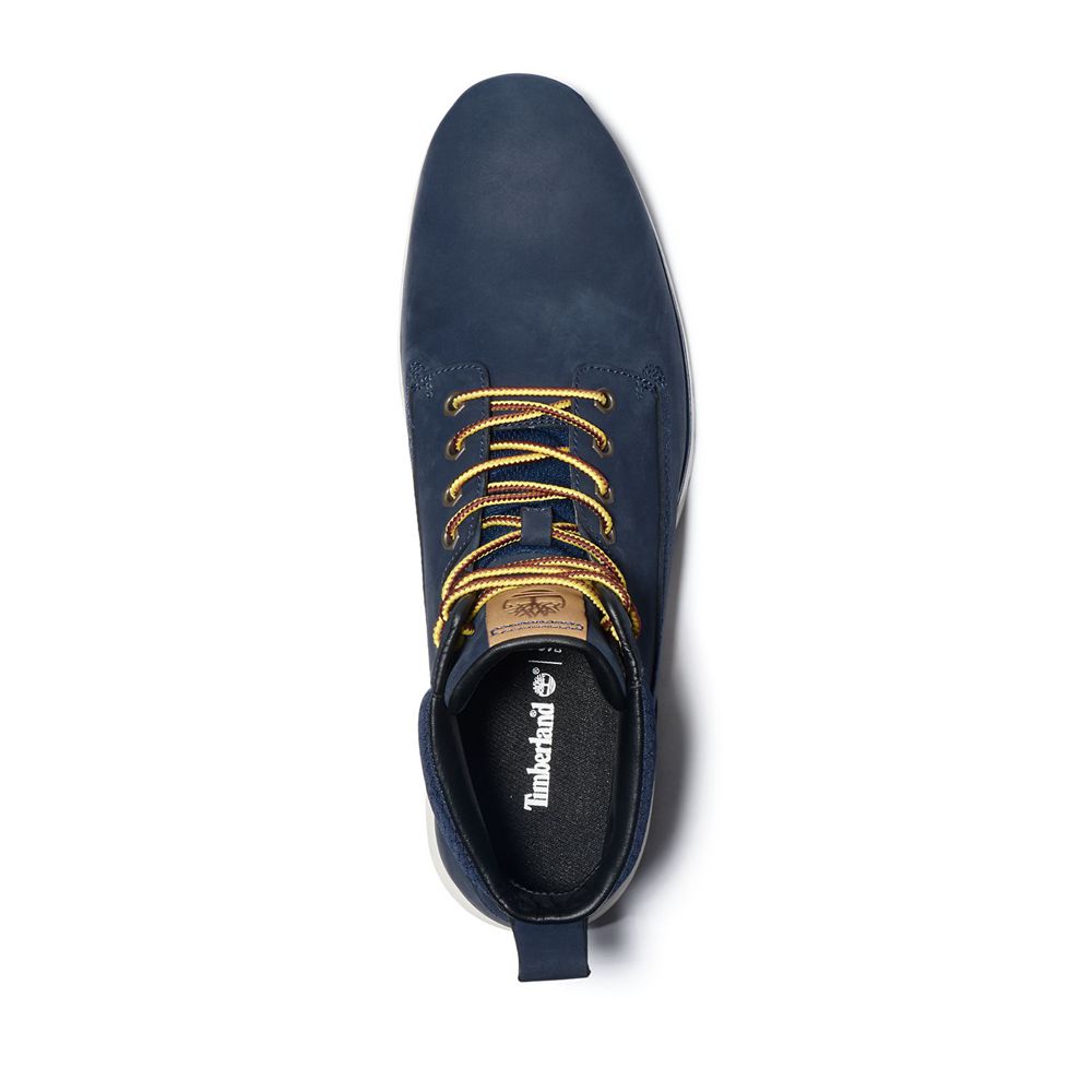 Timberland Mens Sneakers Killington Leather Chukka Boots - Navy - India MN1263095